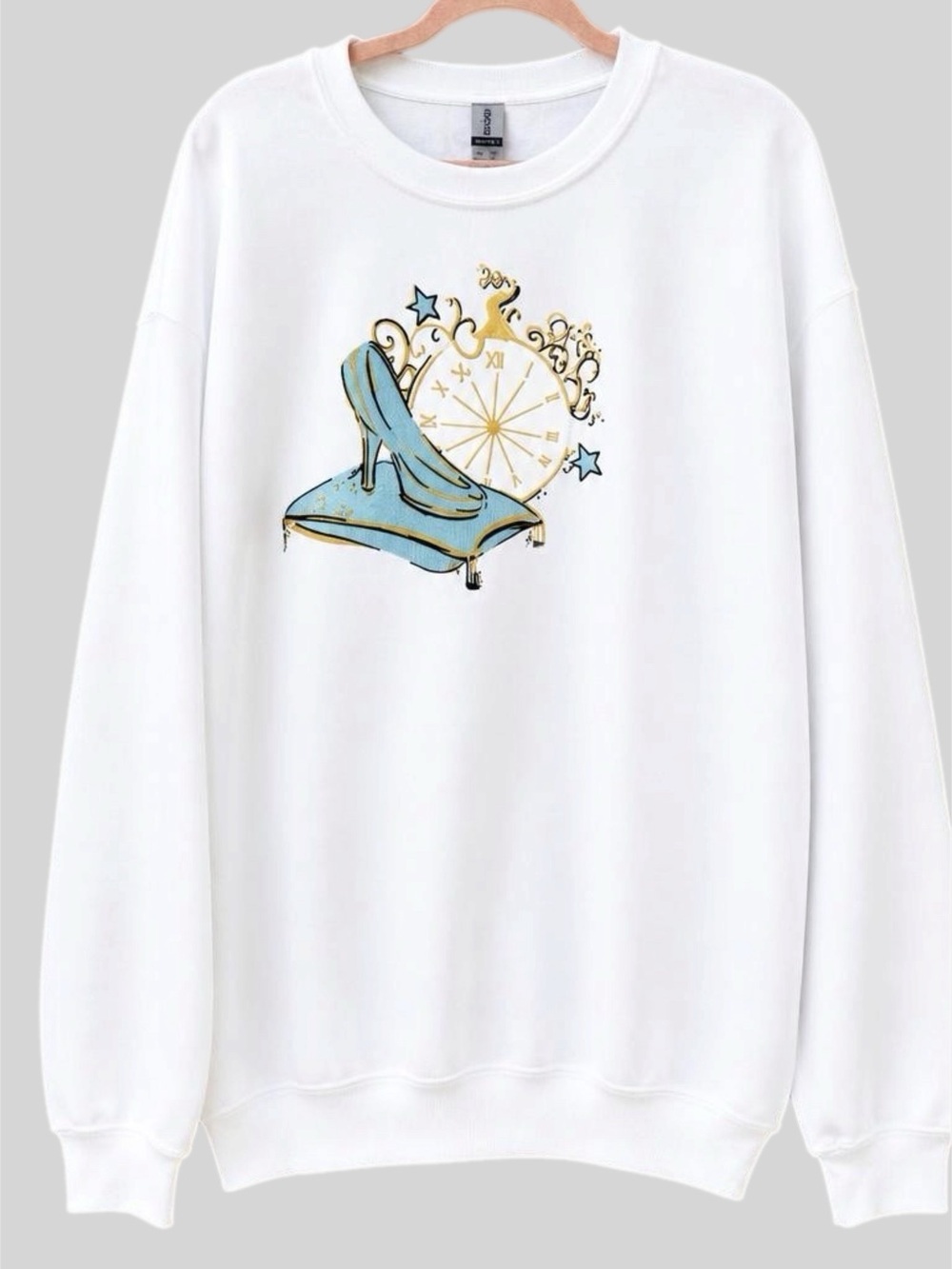 Little Jar of Magic Cinderella Embroidered Sweatshirt